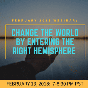 Change the World by Entering the Right Hemisphere, Home of Empathy