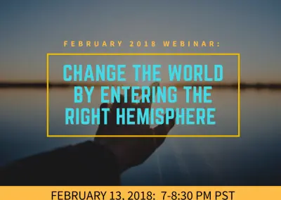 Change the World by Entering the Right Hemisphere, Home of Empathy