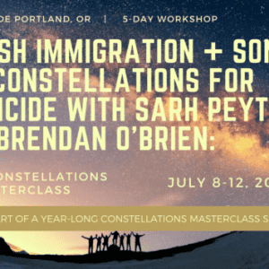 2 Days on Irish Immigration and Song, 2 Days on Constellations for Suicide: A Constellations Masterclass