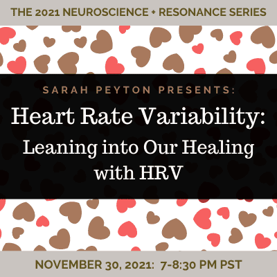 Heart Rate Variability: Leaning into our Healing with HRV