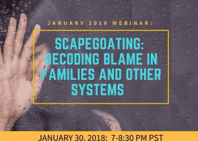 Scapegoating: Decoding Blame in Families and Other Systems