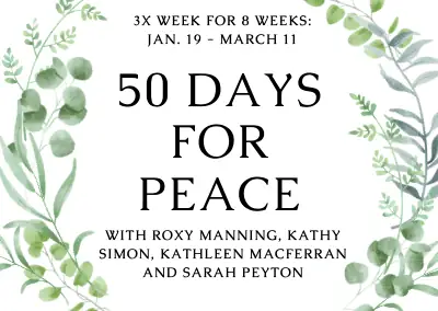 50 Days for Peace: Bringing Together the Principles of Kingian Nonviolence and Nonviolent Communication