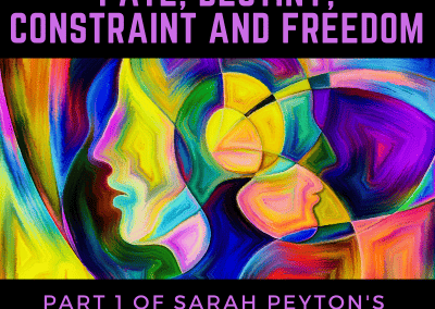 Fate, Destiny, Constraint and Freedom