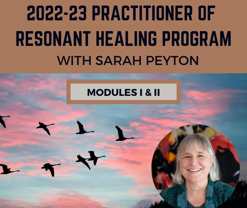 Certification Programme – Practitioner of Resonant Healing 2022-2023 – Modules 1 & 2