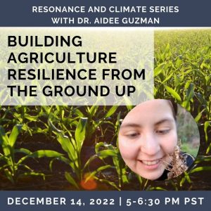 Building Agricultural Resilience From The Ground Up with Dr. Aidee Guzman