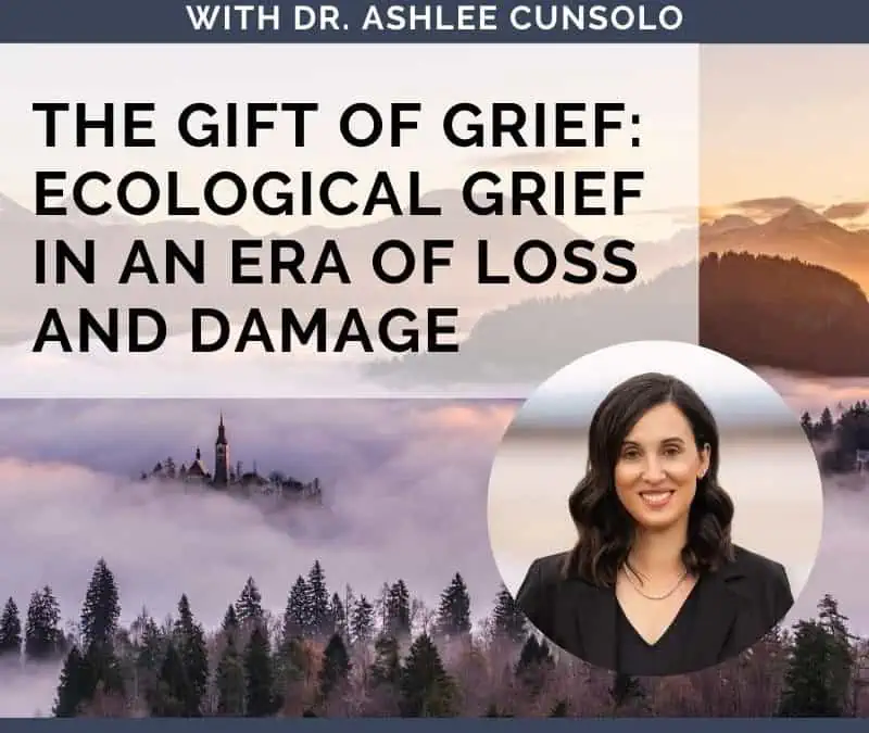 The Gift of Grief: Ecological Grief in an Era of Loss and Damage with Dr. Ashlee Cunsolo