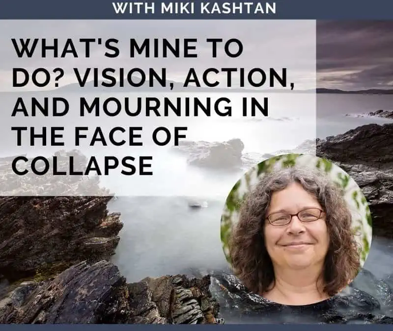 What’s Mine to Do? Vision, Action, and Mourning in the Face of Collapse with Miki Kashtan