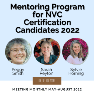 Mentoring Program for NVC Certification Candidates – Second Trimester 2022