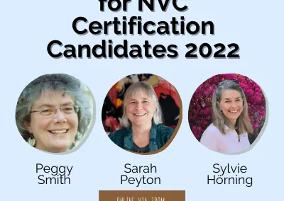 Mentoring Program for NVC Certification Candidates – Second Trimester 2022