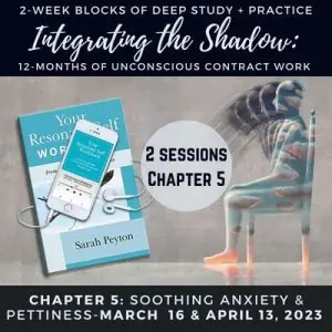 Integrating the Shadow: Chapter 5 – Soothing Anxiety and Addressing Pettiness