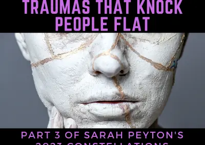 Constellating the Traumas that Knock People Flat: Constellation Masterclass with Sarah Peyton