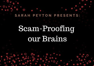 Scam-Proofing our Brains