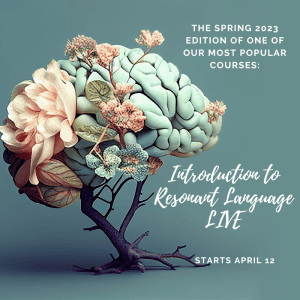 Resonant Language Live with Sarah Peyton and Jaya Manske (Spring 2023)