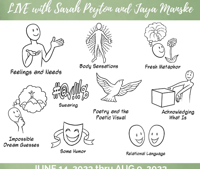 Resonant Language LIVE with Sarah Peyton and Jaya Manske (Summer 2023)
