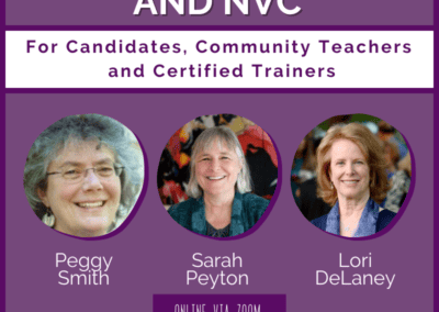 Neuroscience and NVC for Candidates, Community Teachers and Certified Trainers – October 2023 through January 2024