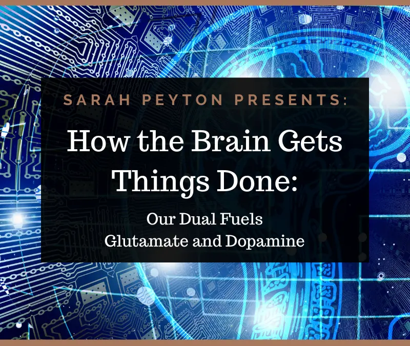 How the Brain Gets Things Done: Our Dual-Fuels Glutamate and Dopamine