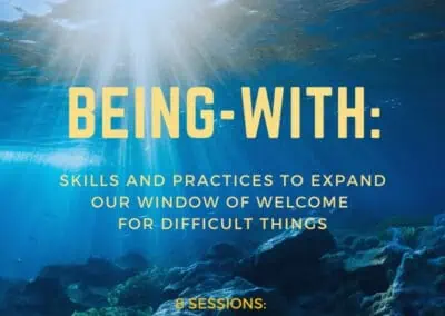 Being With: Skills and Practices to Expand Our Window of Welcome for Depth & Difficult Things