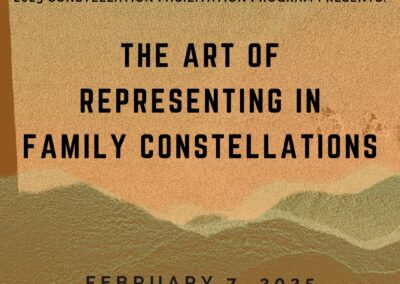 The Art of Representing in Family Constellations