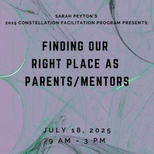 Finding our Right Place as Parents and Mentors