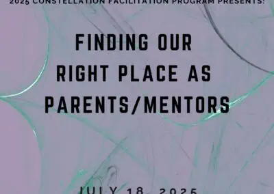 Finding our Right Place as Parents and Mentors