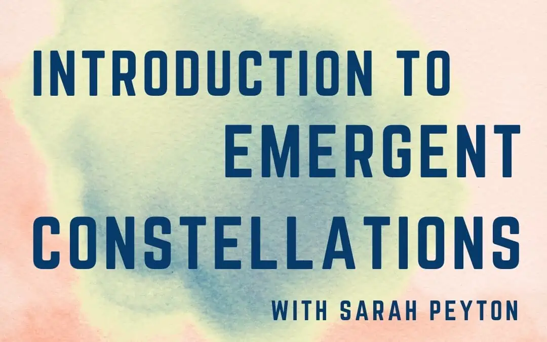 Introduction to Emergent Constellations Masterclass 2024