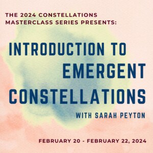 Introduction to Emergent Constellations Masterclass 2024