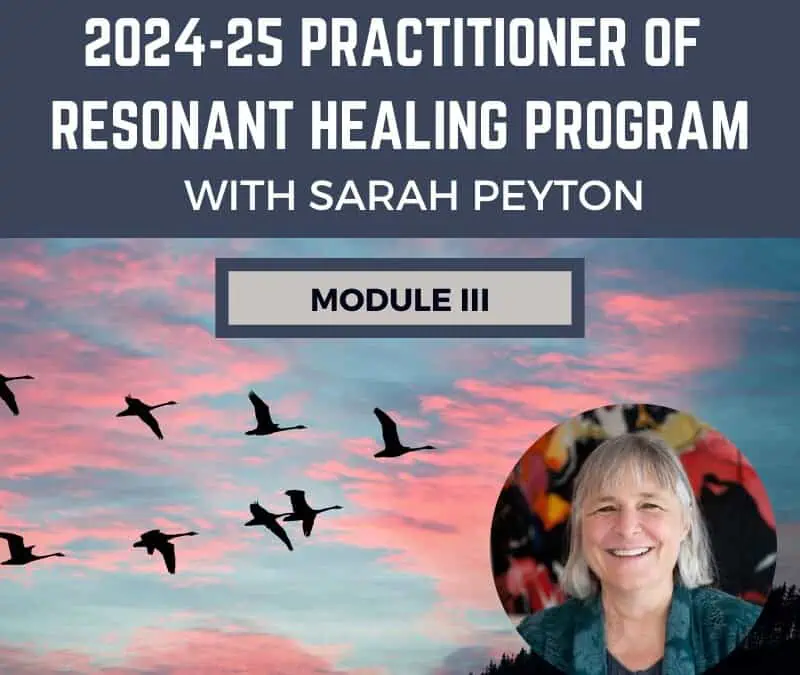 Practitioner of Resonant Healing 2024 – Module III