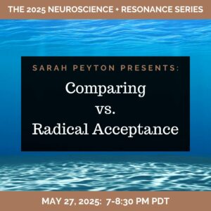 Comparing vs. Radical Acceptance