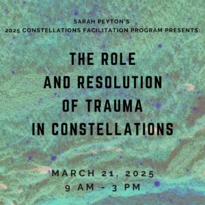 The Role and Resolution of Trauma in Constellations