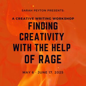 Finding Creativity with the Help of Rage