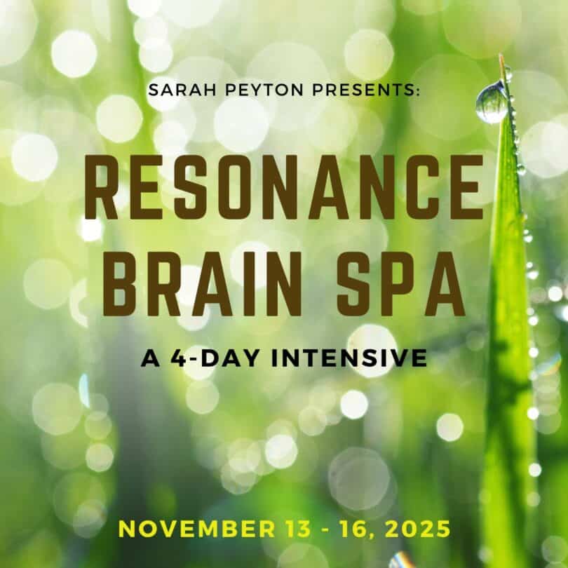 Resonance Brain Spa - A 4-Day Intensive - Fall 2025