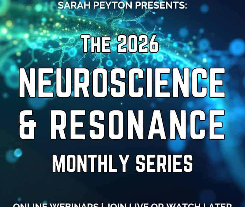 The 2026 Neuroscience and Resonance Webinar Series