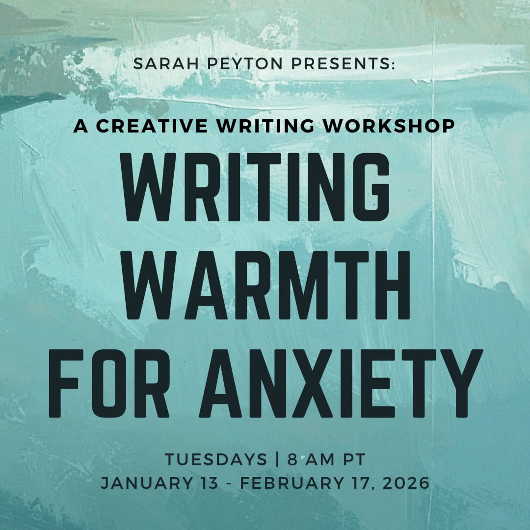 Writing Warmth for Anxiety