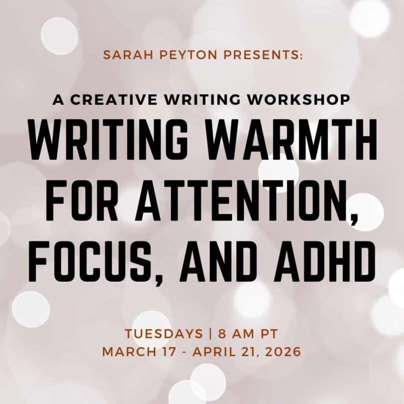 Writing Warmth for Attention, Focus, and ADHD