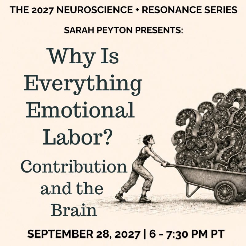 Why Is Everything Emotional Labor: Contribution and the Brain